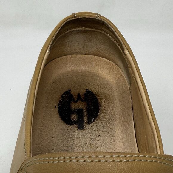 Gravity Defyer GDefy Loafers Mens 11 Tan Brown Leather Slip On Comfort Arch - Picture 11 of 16